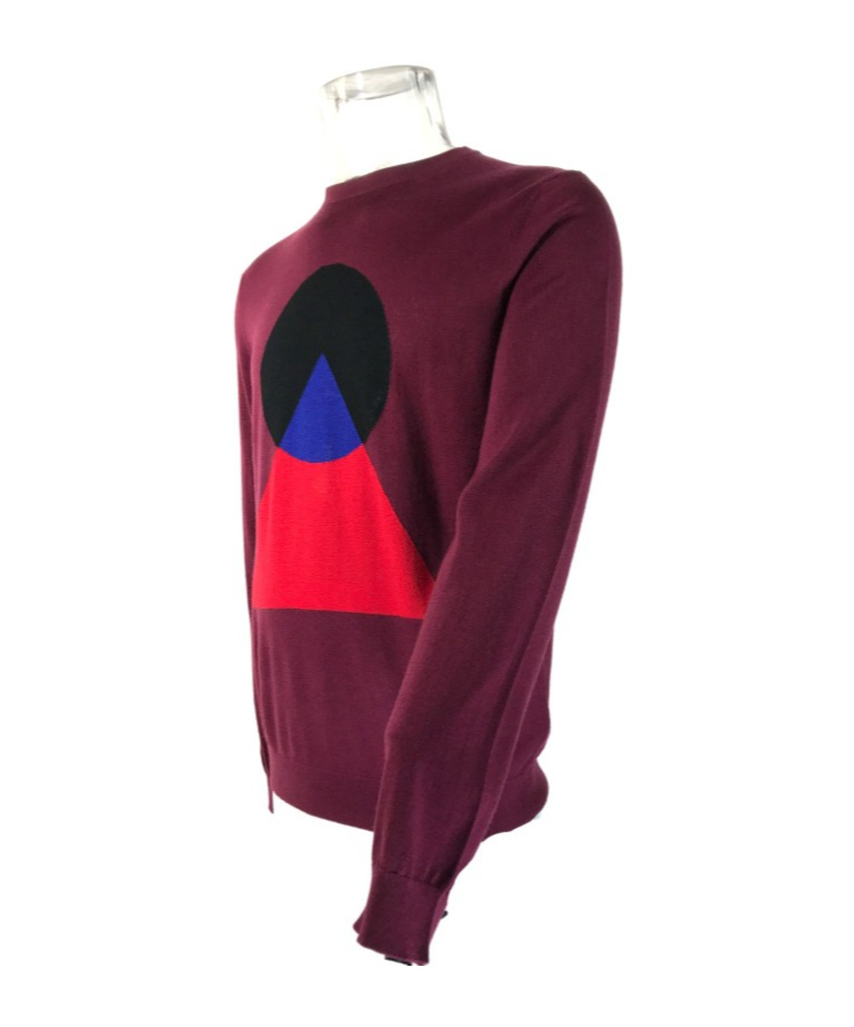 Kenzo Round Neck Sweater In Red