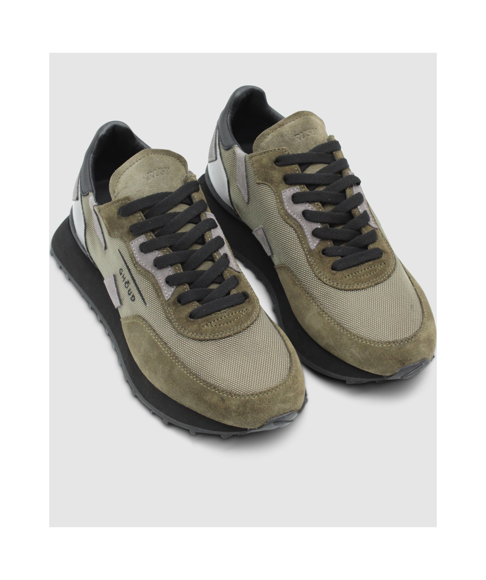 Ghoud Laced Sneakers In Black