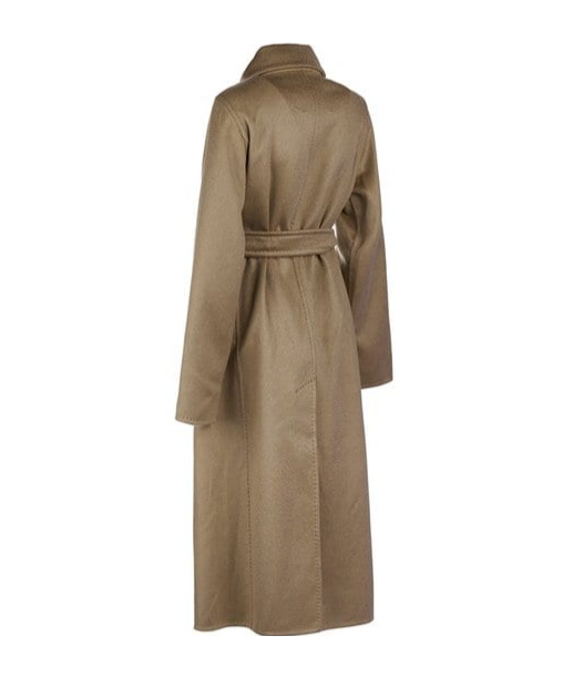 Max Mara Abito Chemisier Olimpia In Popeline Fango  Donna In Brown