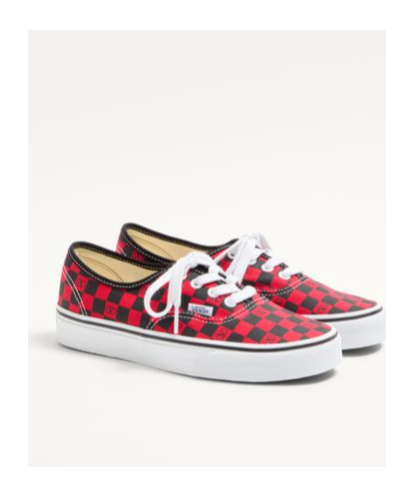 Valentino Garavani And Vans Low-top Trainer In Fabric With Vlogo Checkerboard Print In White