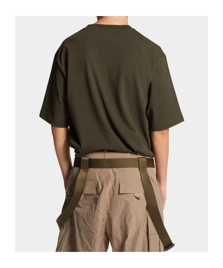 Dsquared2 Phys Ed T-shirt In Dark Green Cotton In Green