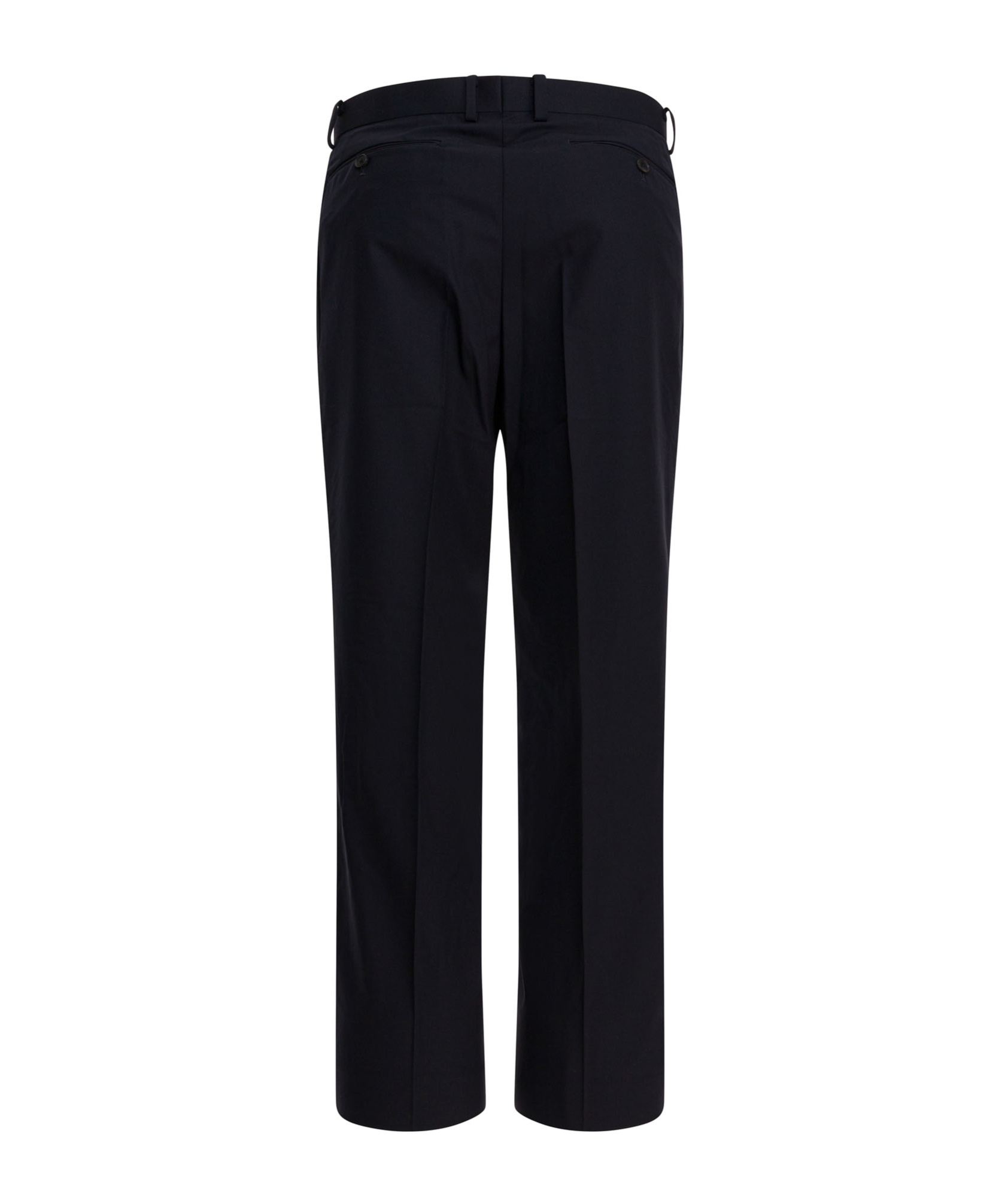 Auralee Tailored Trousers With Pleats And Pockets In Blue