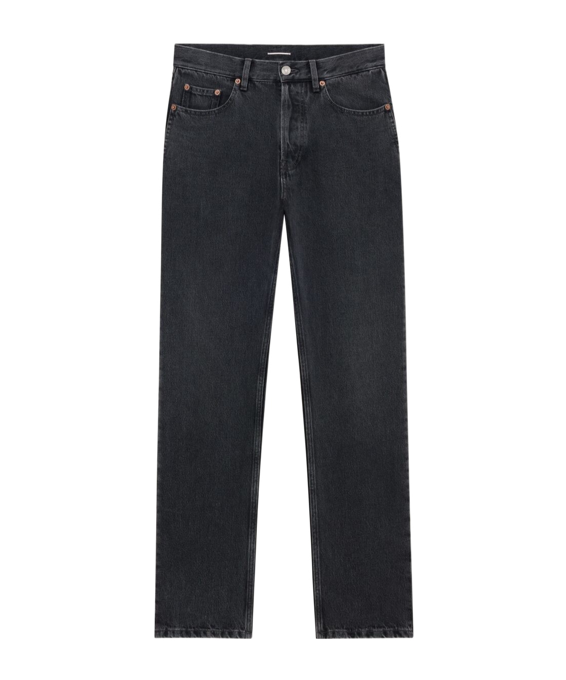 Saint Laurent Mick Long Jeans In Westwood Denim Clothing In Black