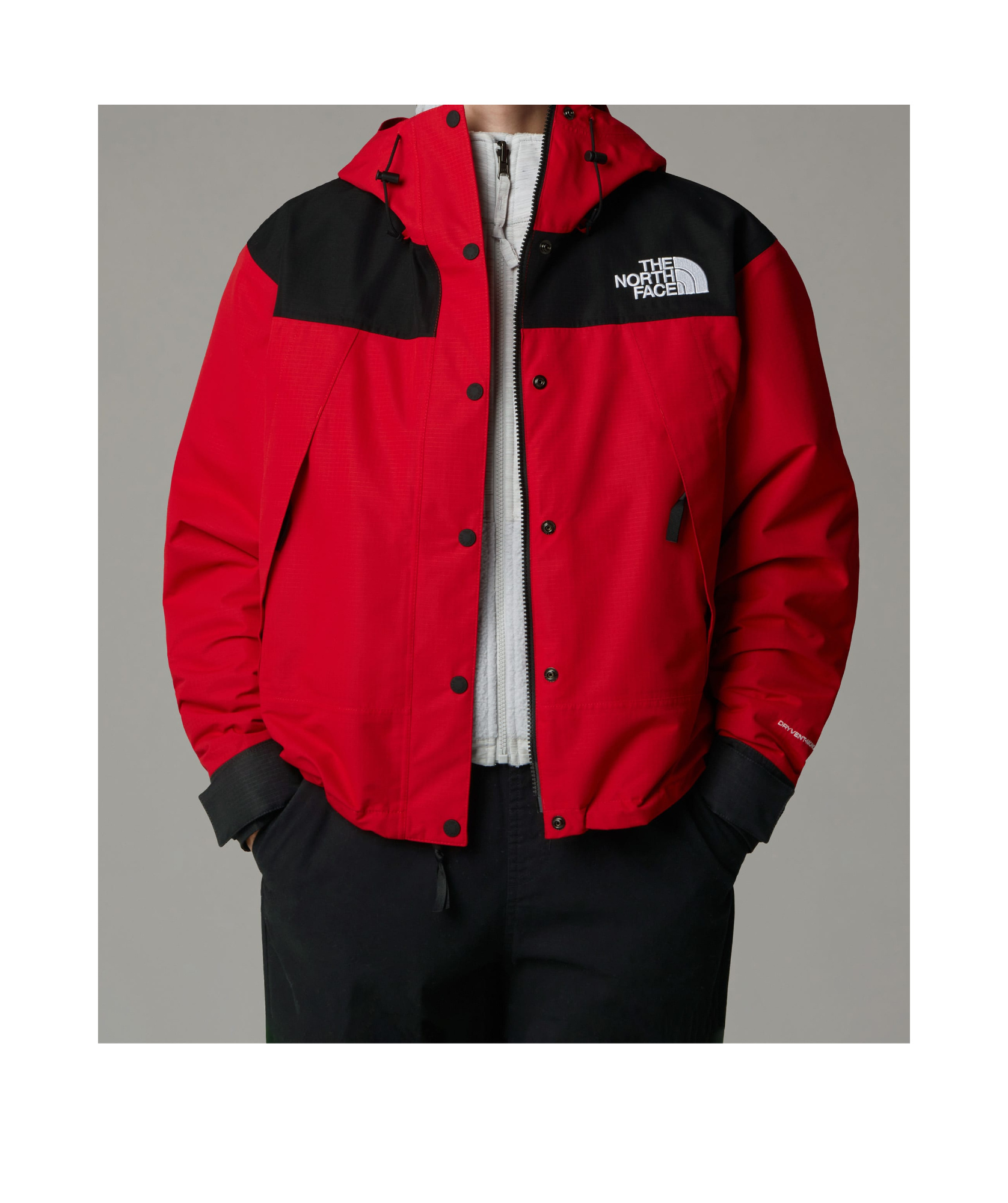 Shop The North Face Dryvent Mono Mountain Jacket In Red
