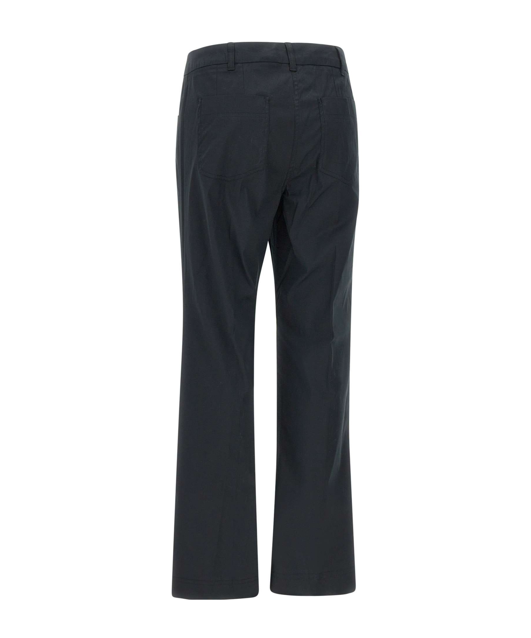 Marella Belt Loops Slacks In Black