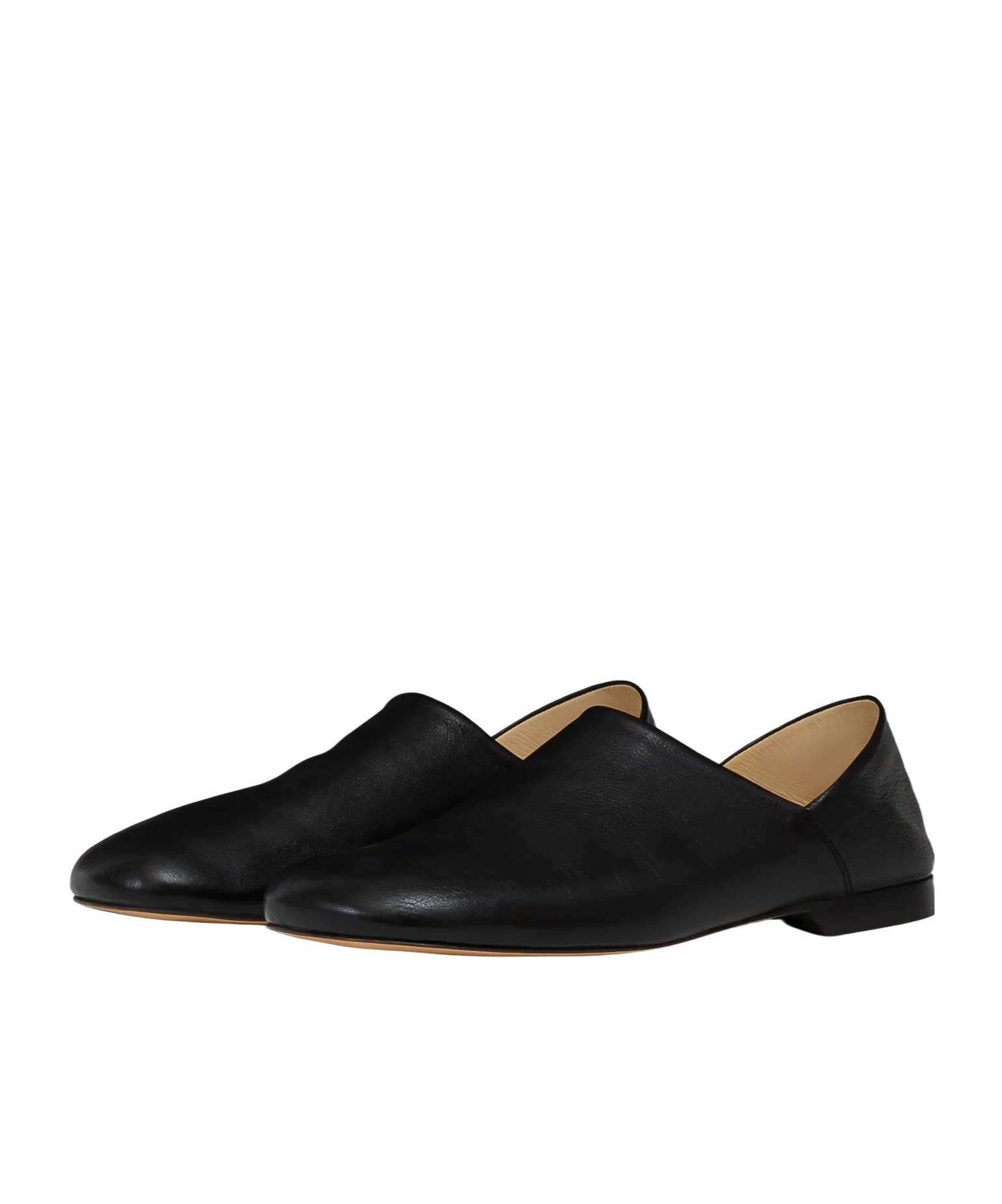 Lemaire Pull-on Flat Shoes In Black