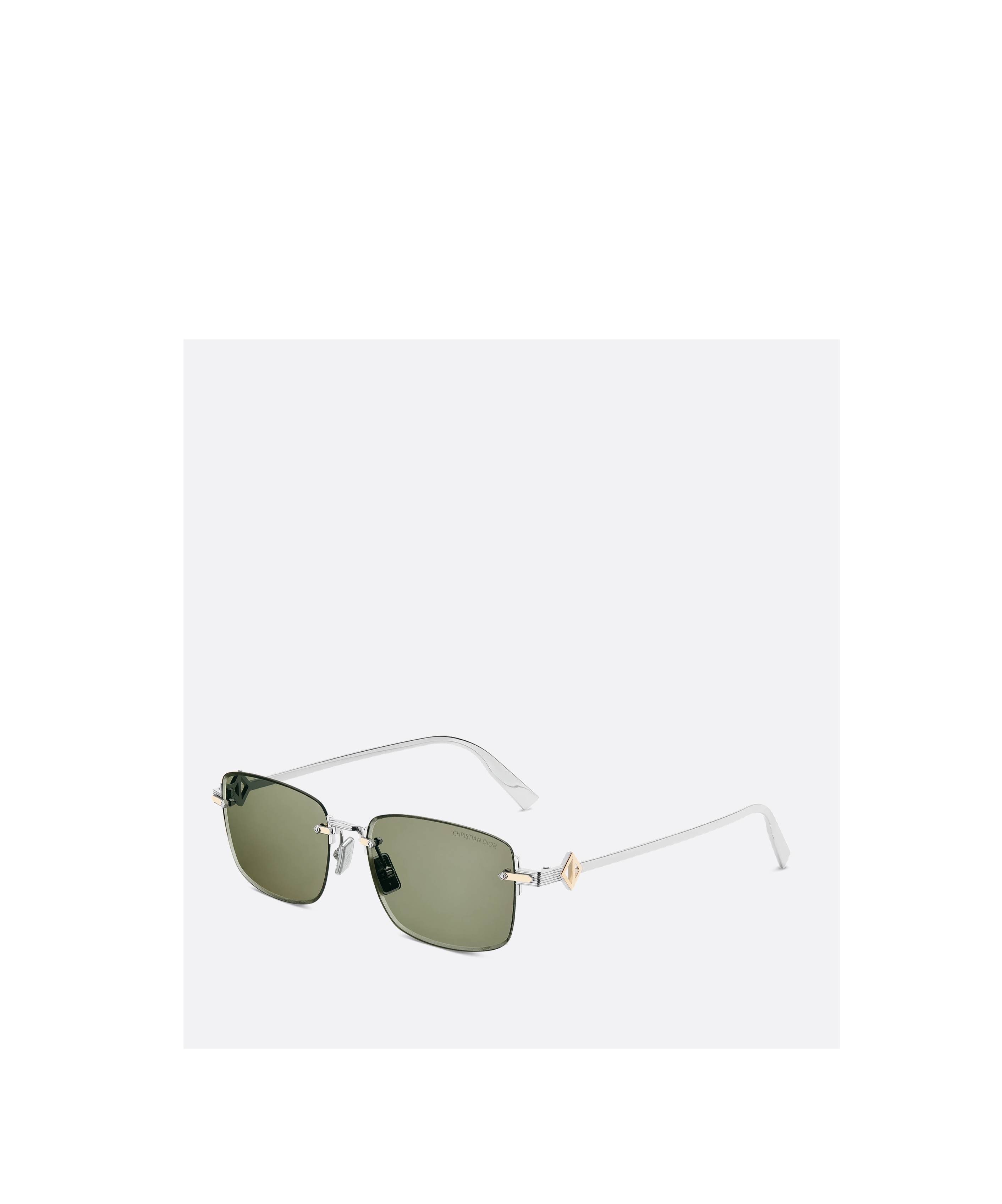 Dior Full Frame Sunglasses In Green