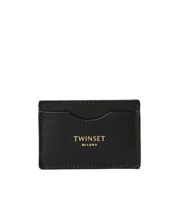 Twinset Rectangular Clip In Black