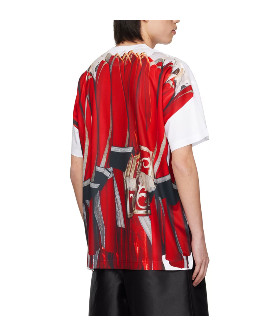 COMME DES GARÇONS PATTERN PRINTED T-SHIRT 