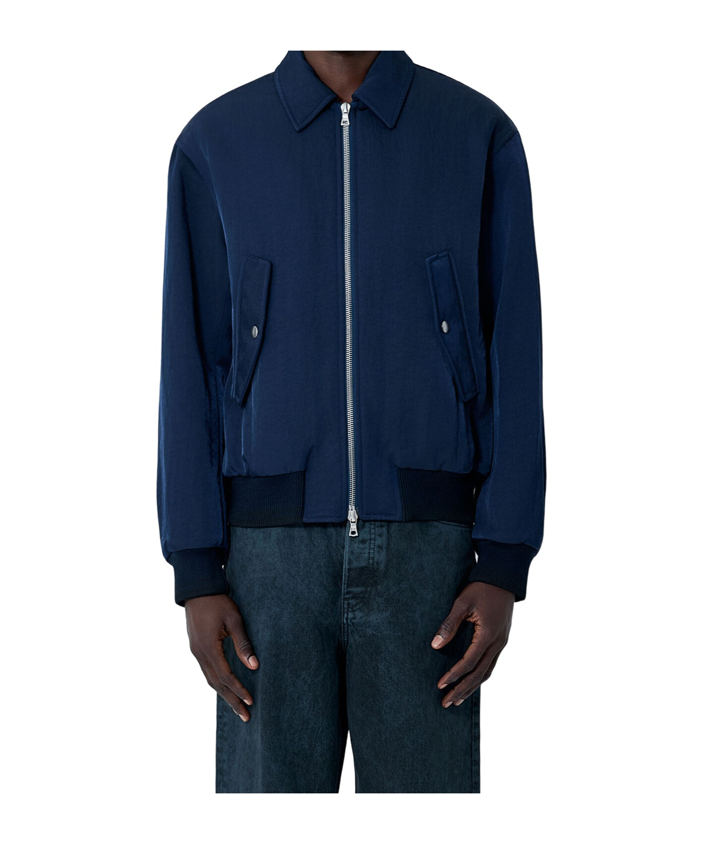 Dries Van Noten Men Venlo Jacket In Blue