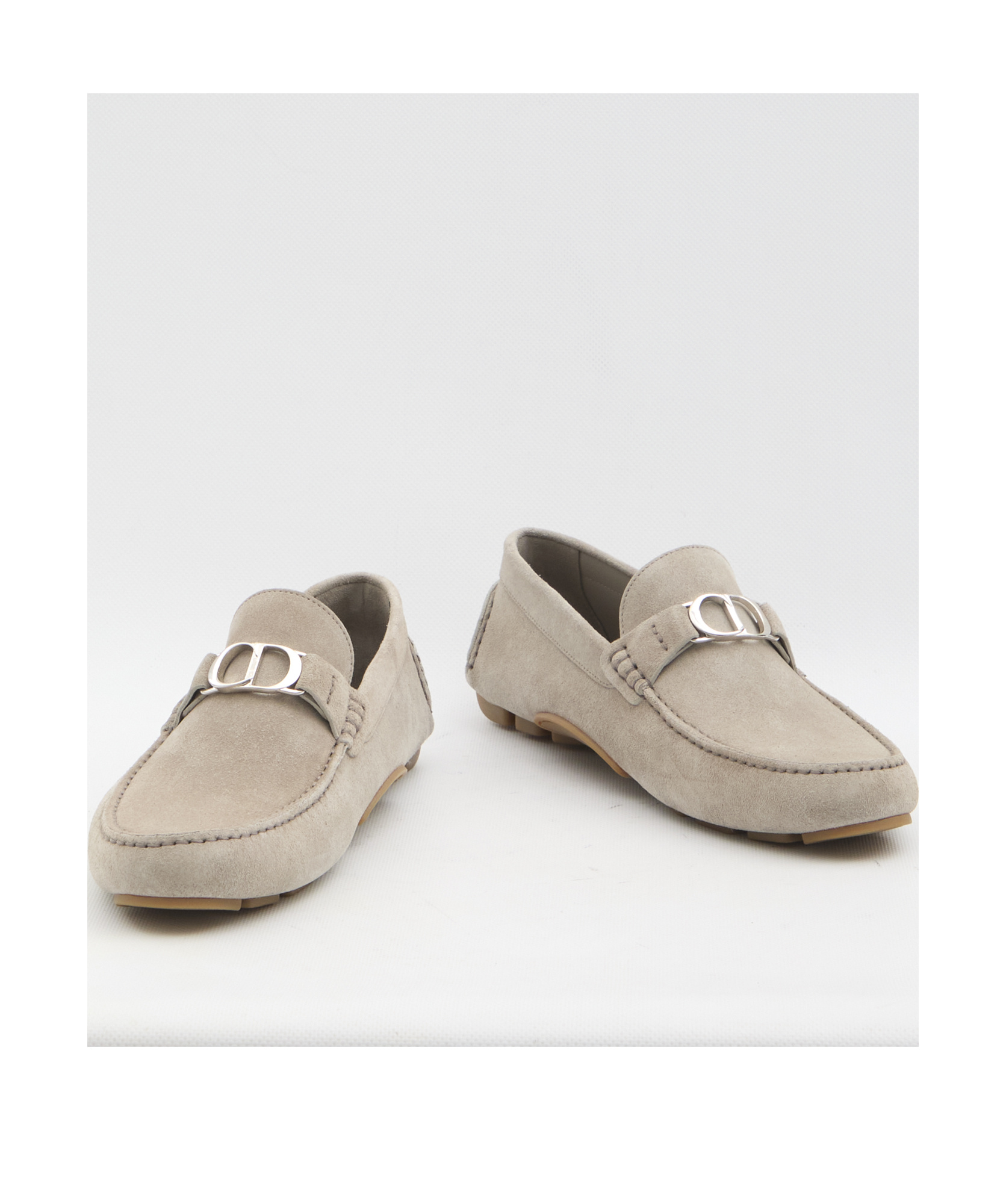 Dior Odéon Loafers In Nude