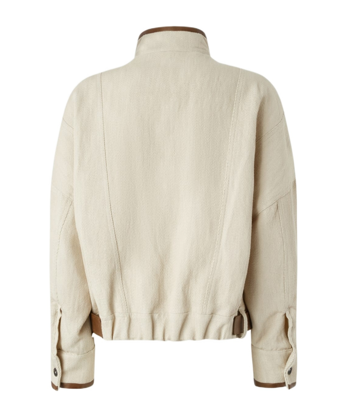 Shop Pinko Belted Cropped Jacket In Nude