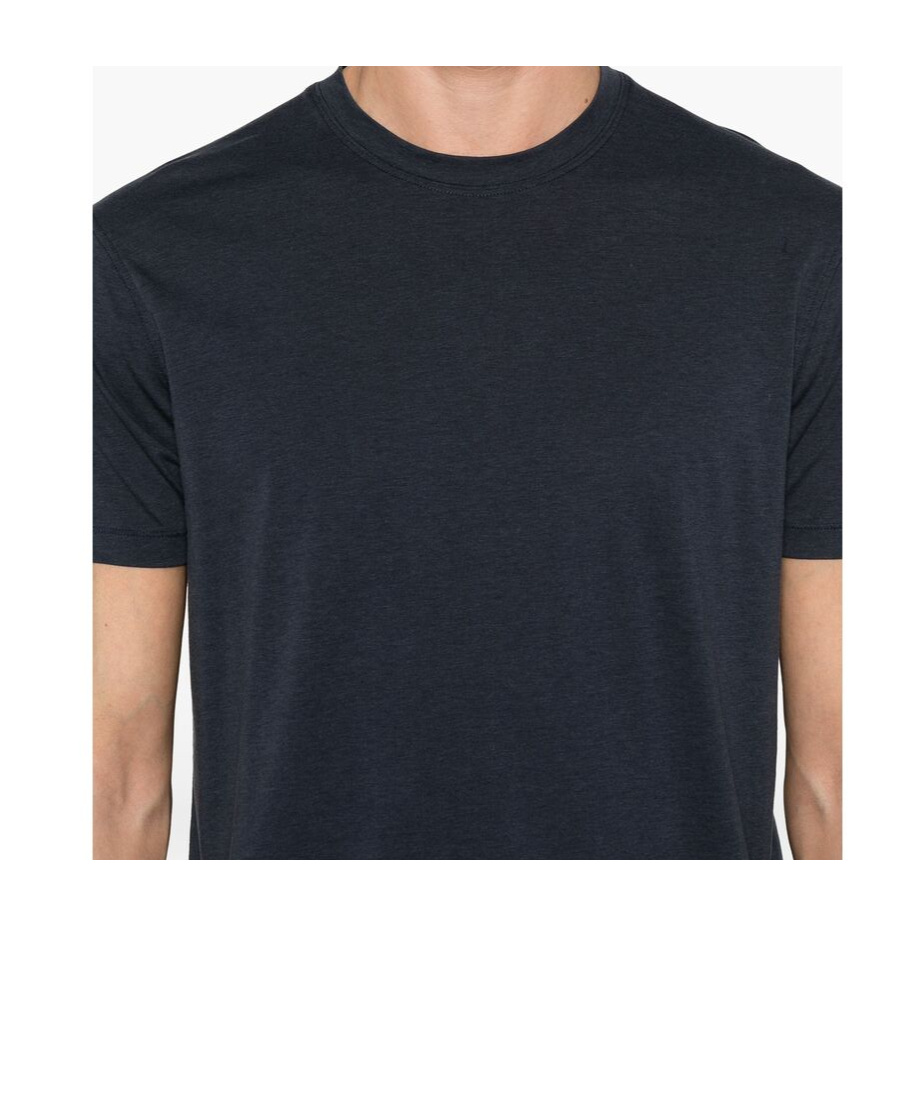 Tom Ford Short-sleeved Solid T-shirt In Black