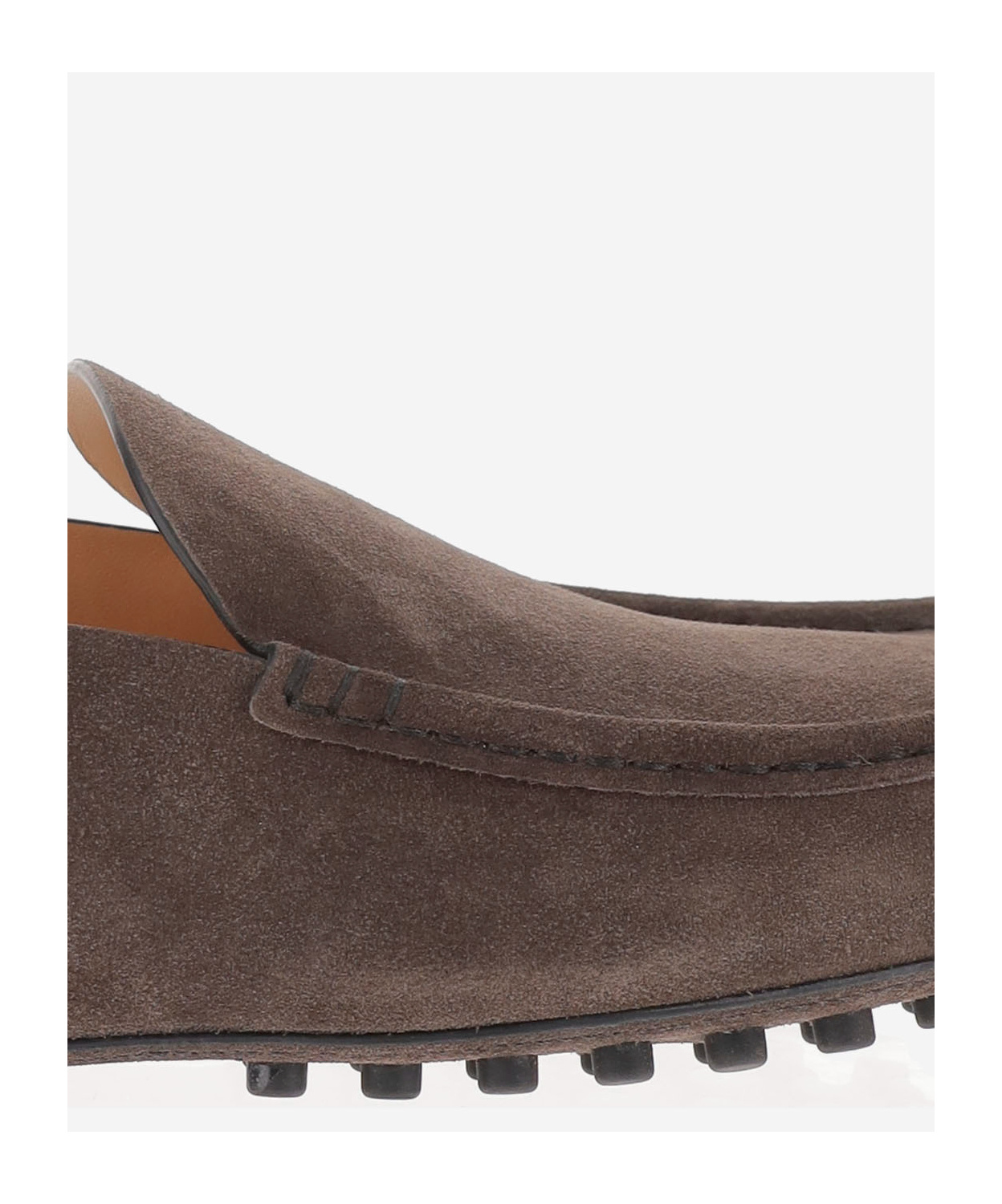 Tod's Push On Loafers In Brown