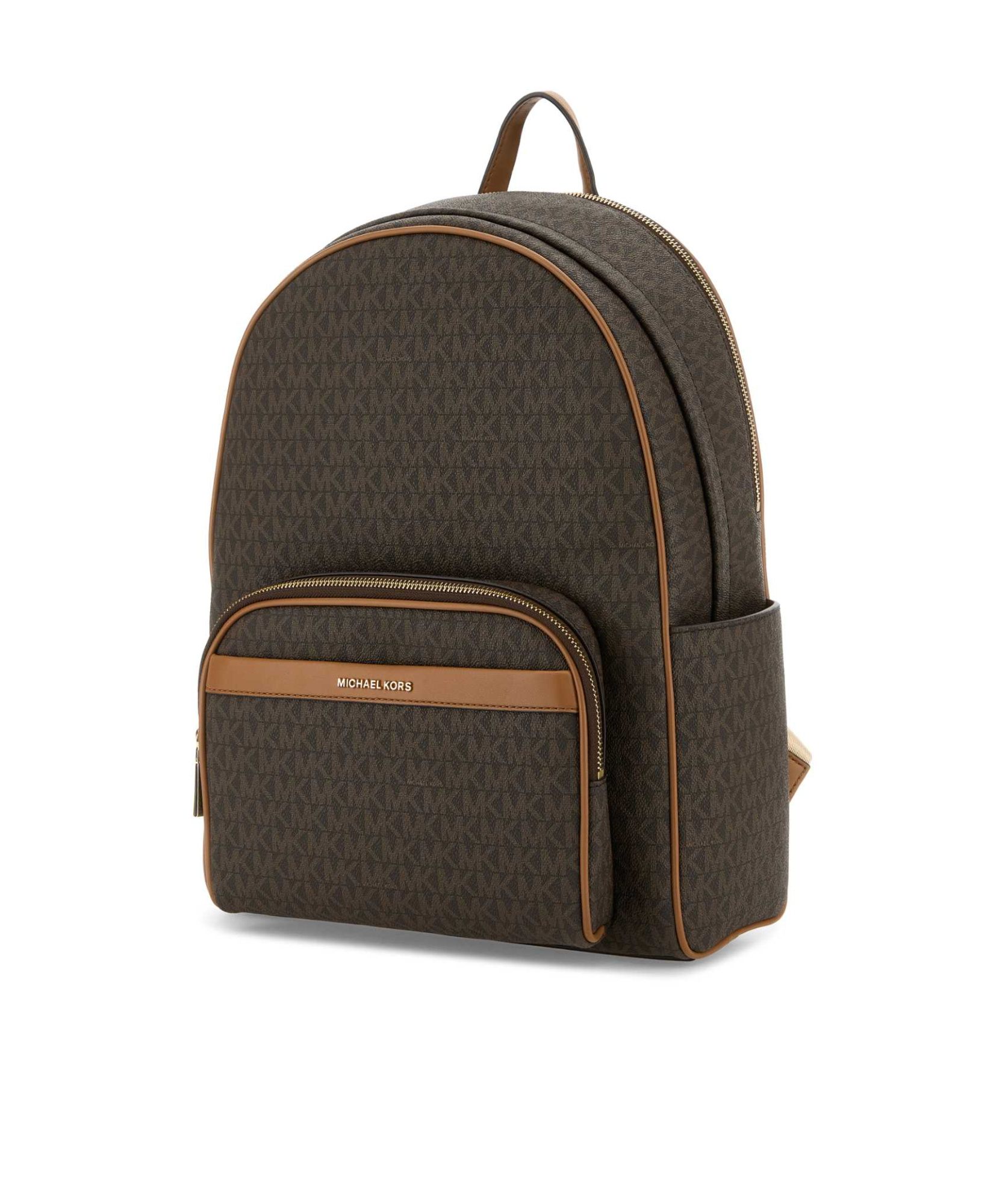 Michael Michael Kors Michael Kors Logo Monogram Large Backpack In Black