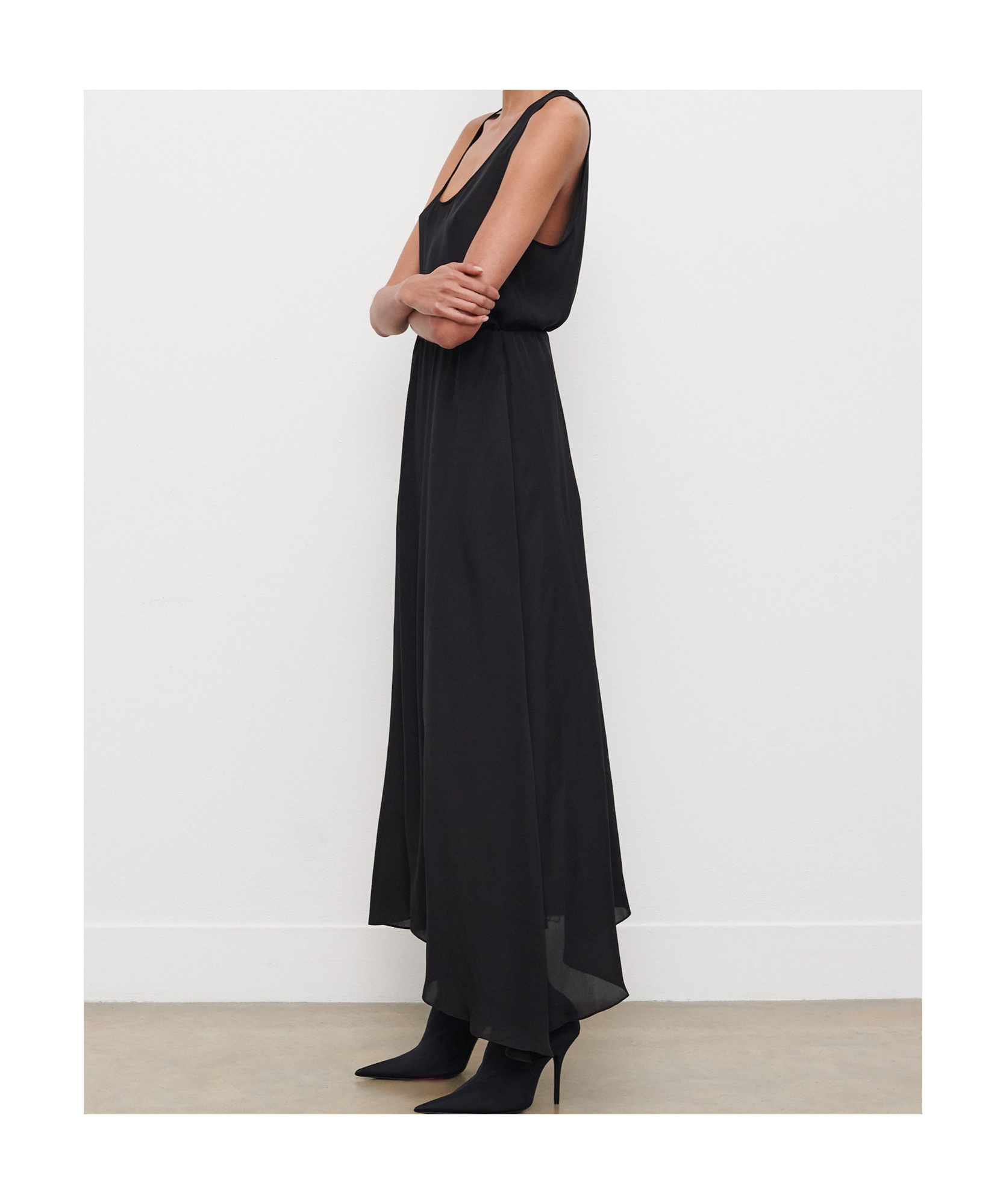 Wardrobe.nyc Lightweight Sleeveless Vest In Black