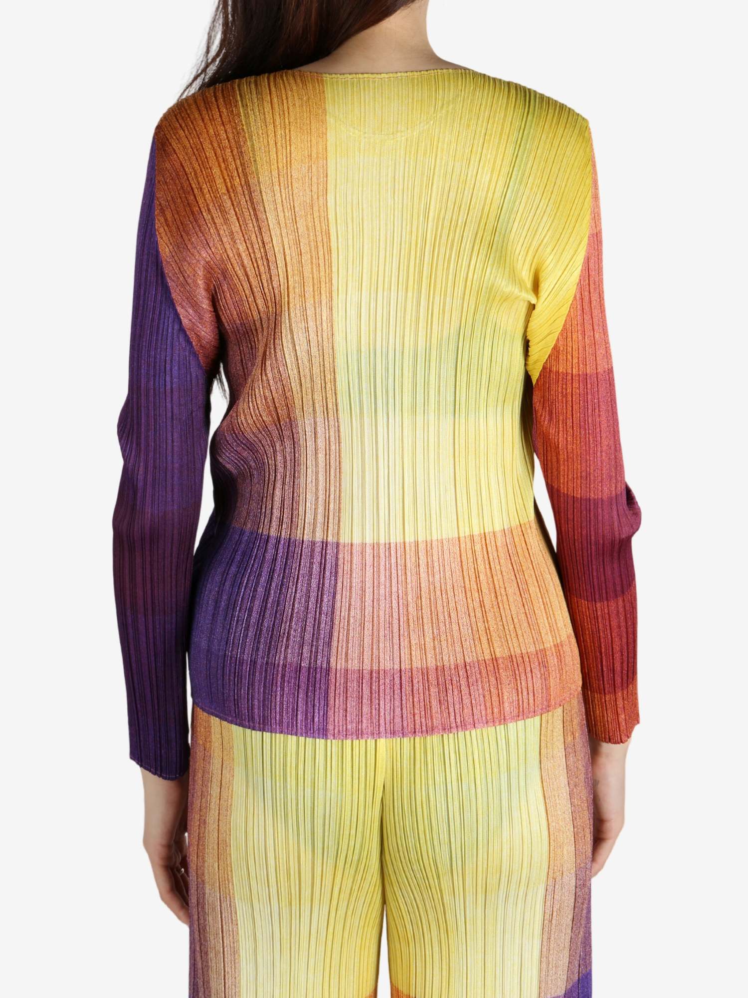 Shop Issey Miyake Photon T-shirt In Yellow
