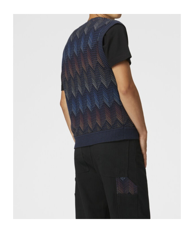 MISSONI GRADIENT CHEVRON VEST