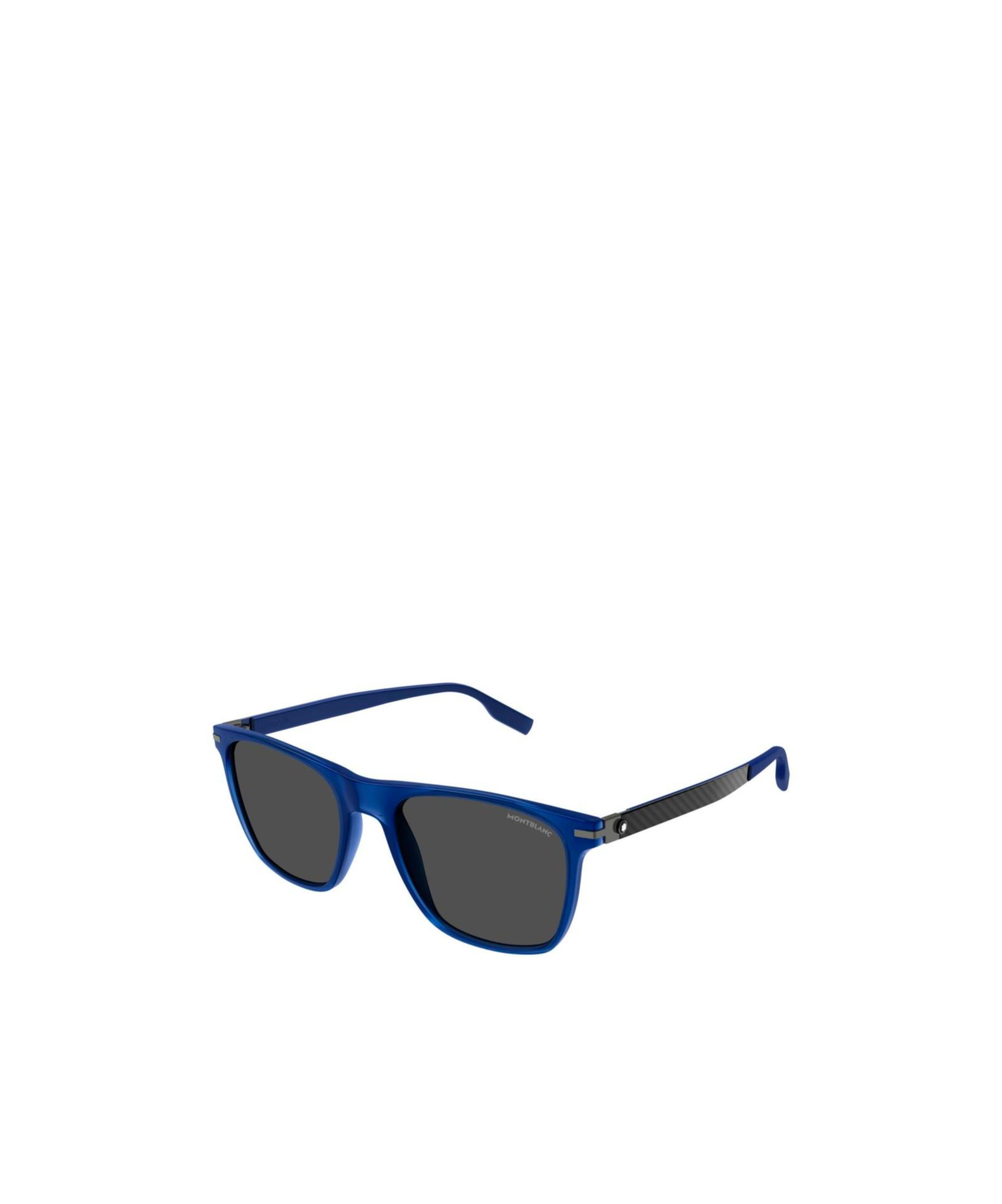 Montblanc Eyewear Square Frame Sunglasses In Blue