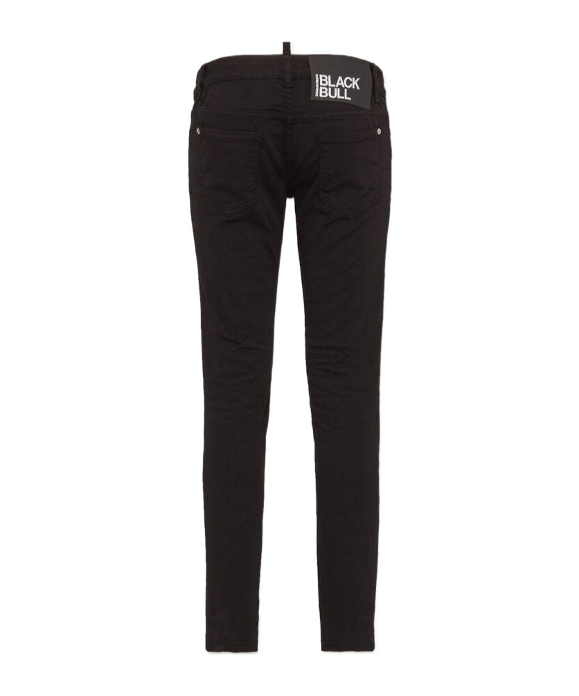 Dsquared2 Belt-loop Jeans In Black