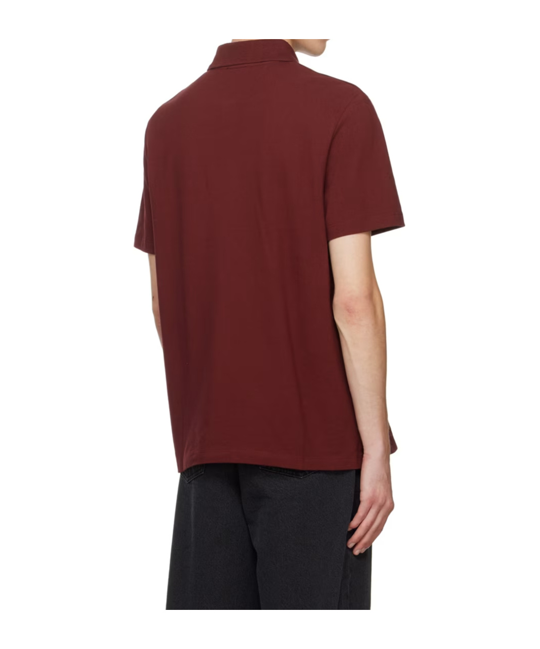 Apc Buckle Short Sleeve Polo Shirt In Red