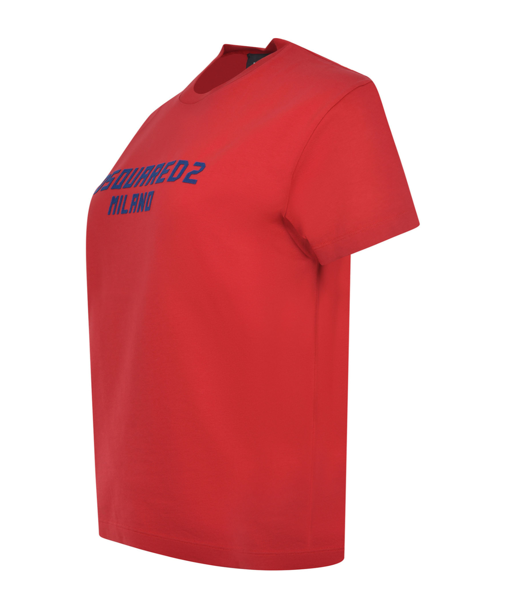 Dsquared2 Logo Printed Crewneck T-shirt In Red