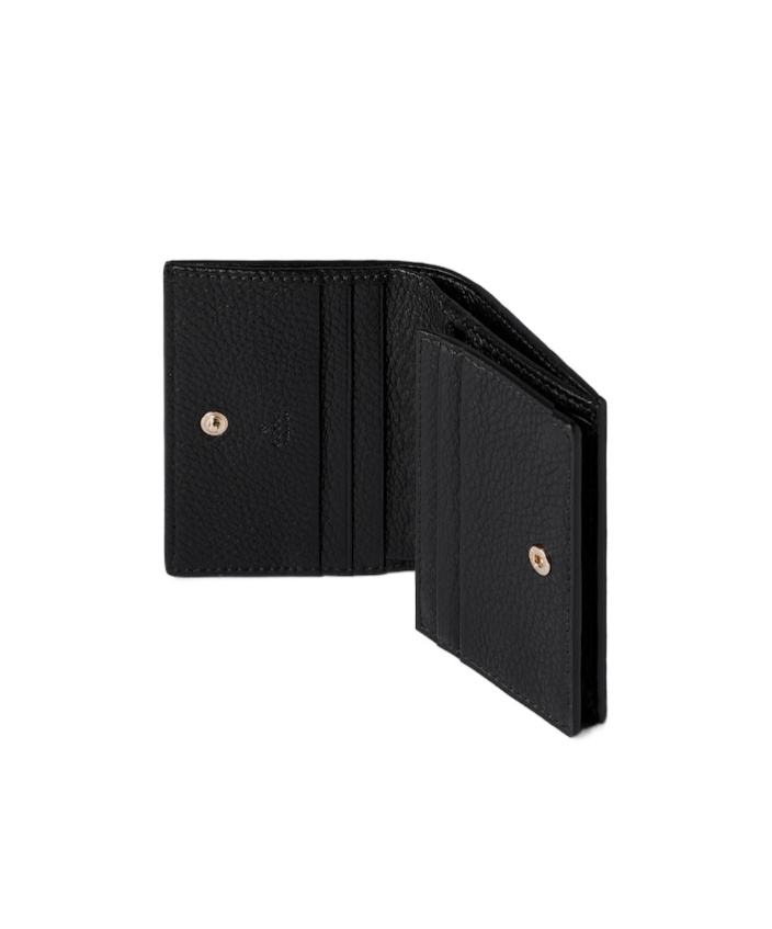 Gucci Gg Logo Mini Wallet In Black