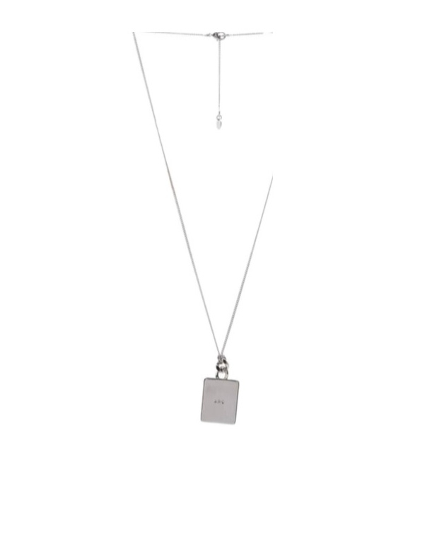 Apc Pendant Necklace In Gray
