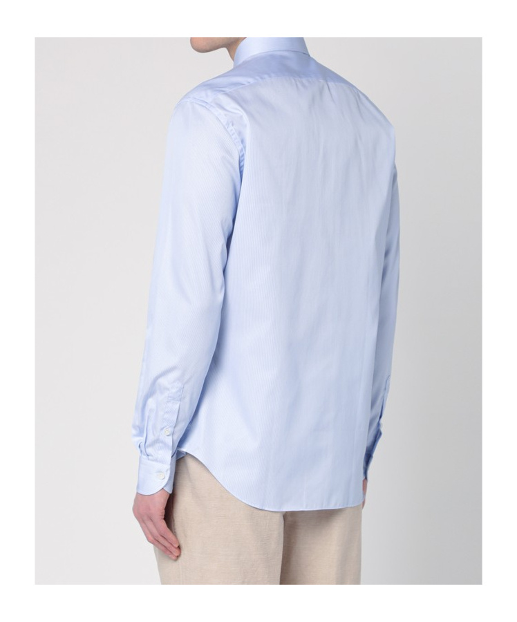 Xacus Cotton Shirt In Blue