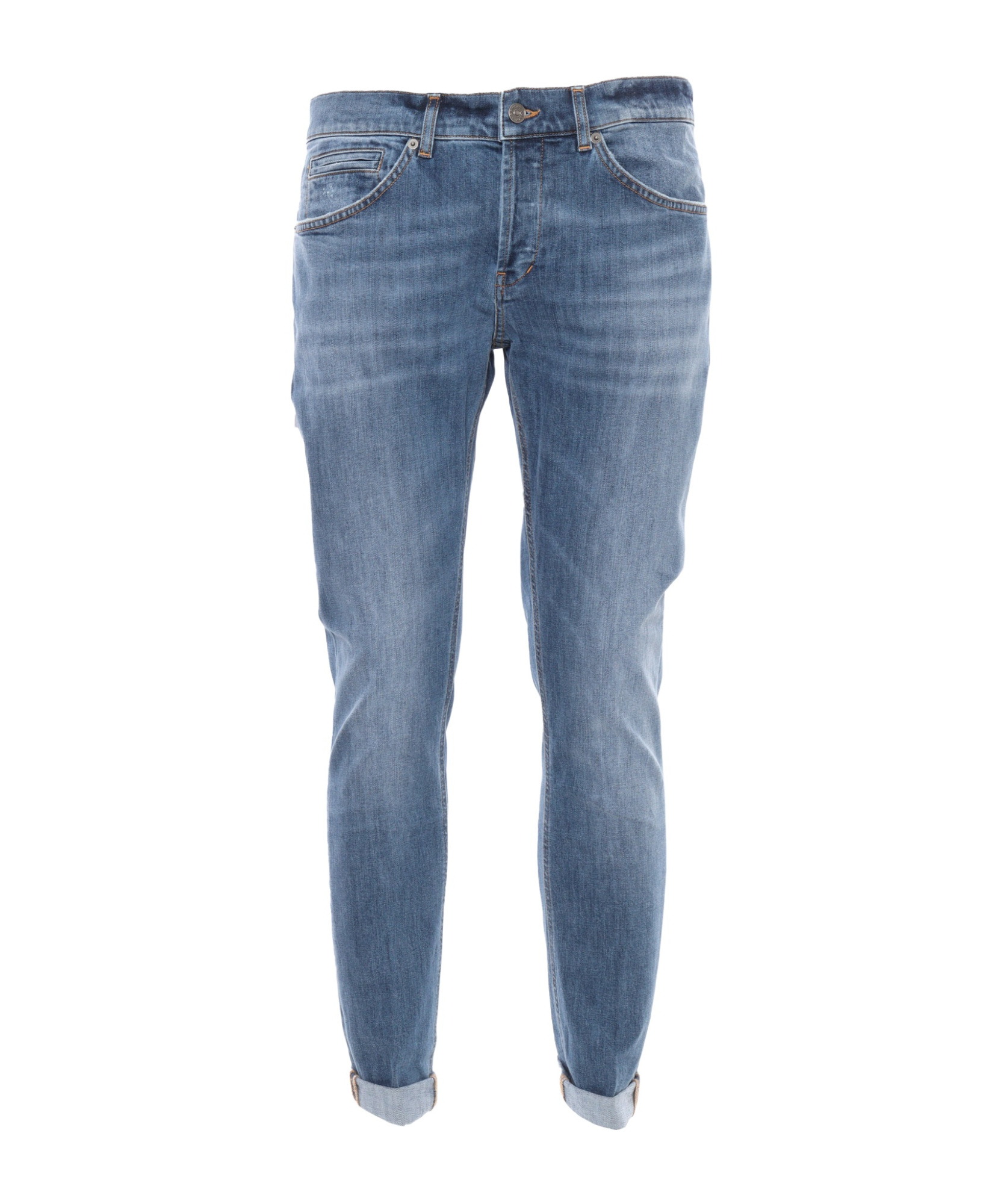 Dondup "mius" Jeans In Stretch Denim In Blue