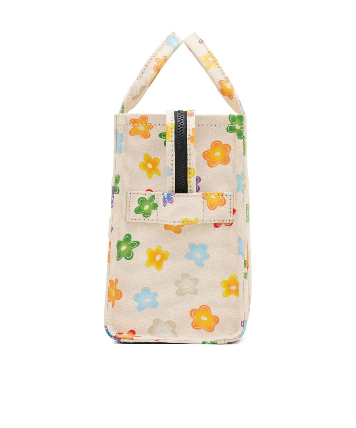 Marc Jacobs The Wild Daisy Medium Tote Bag In White