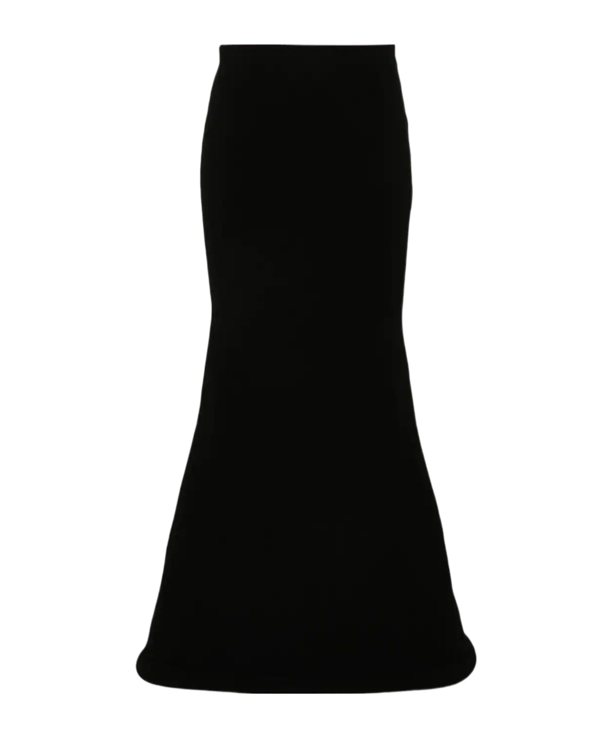 Jean Paul Gaultier Black 'the Knit 3d' Maxi Skirt In Black