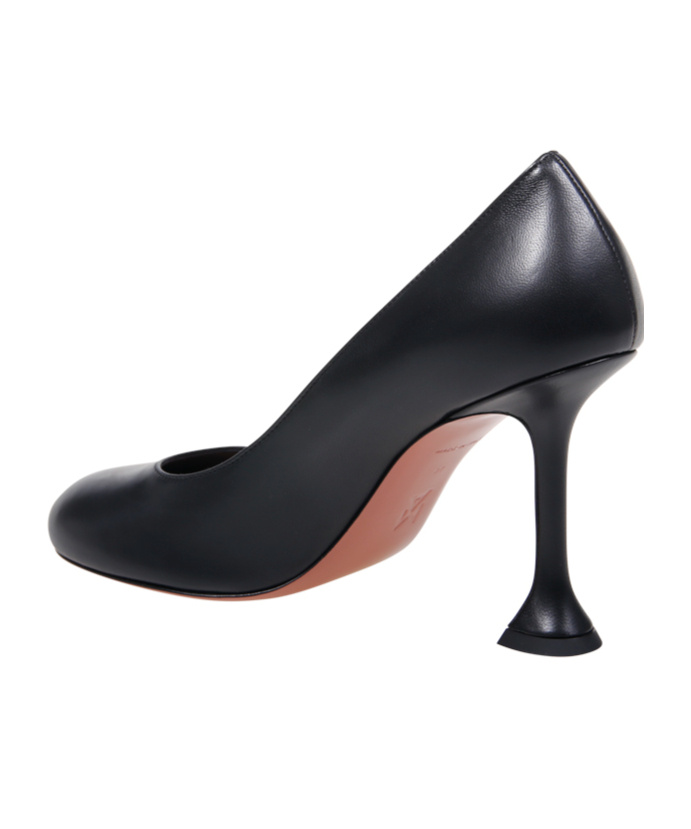 Amina Muaddi Women Iris Pump 95 Nappa Black 95 Mm Mini In Black