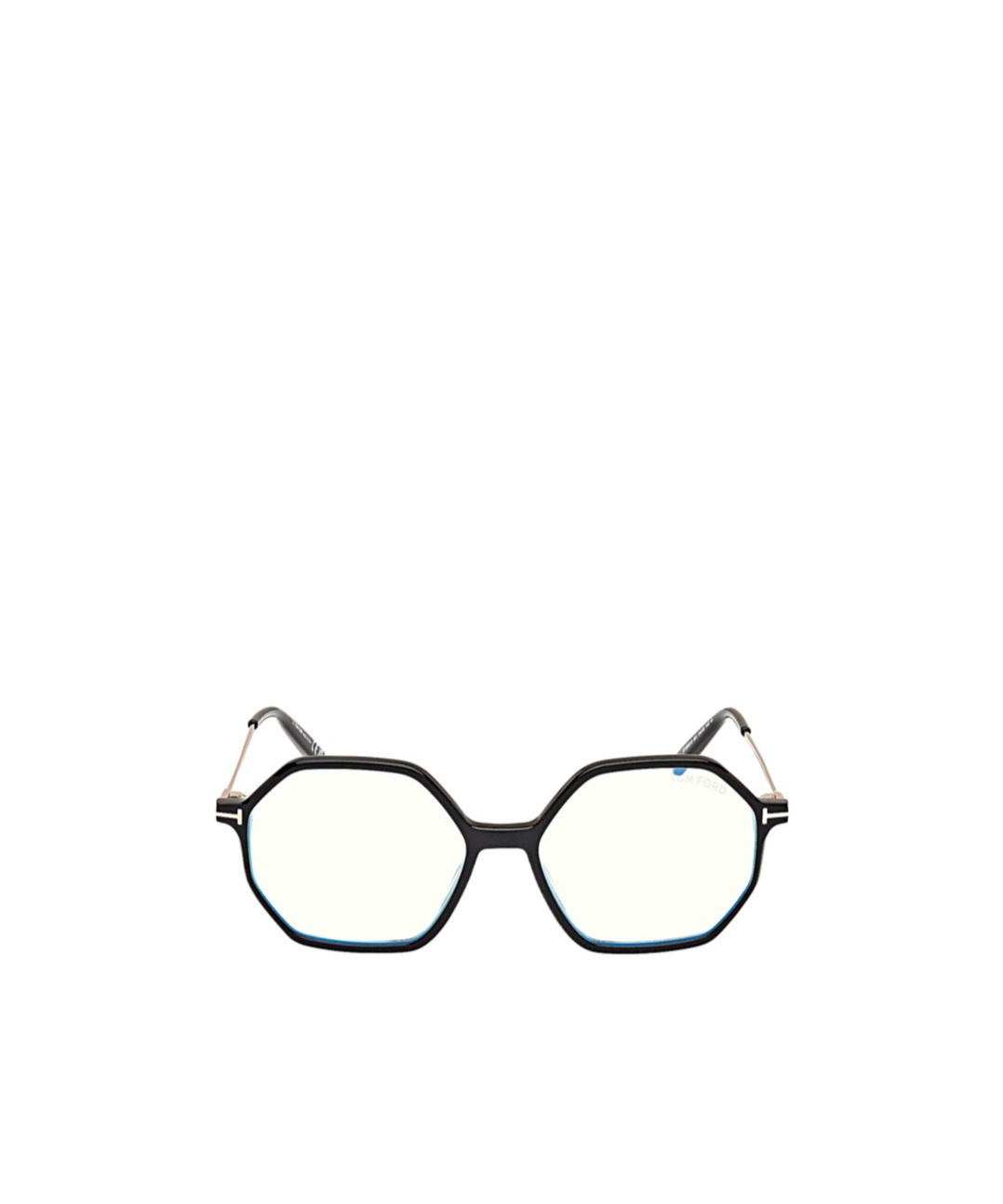 Tom Ford Eyewear Hexagonal Frame Glasses In White