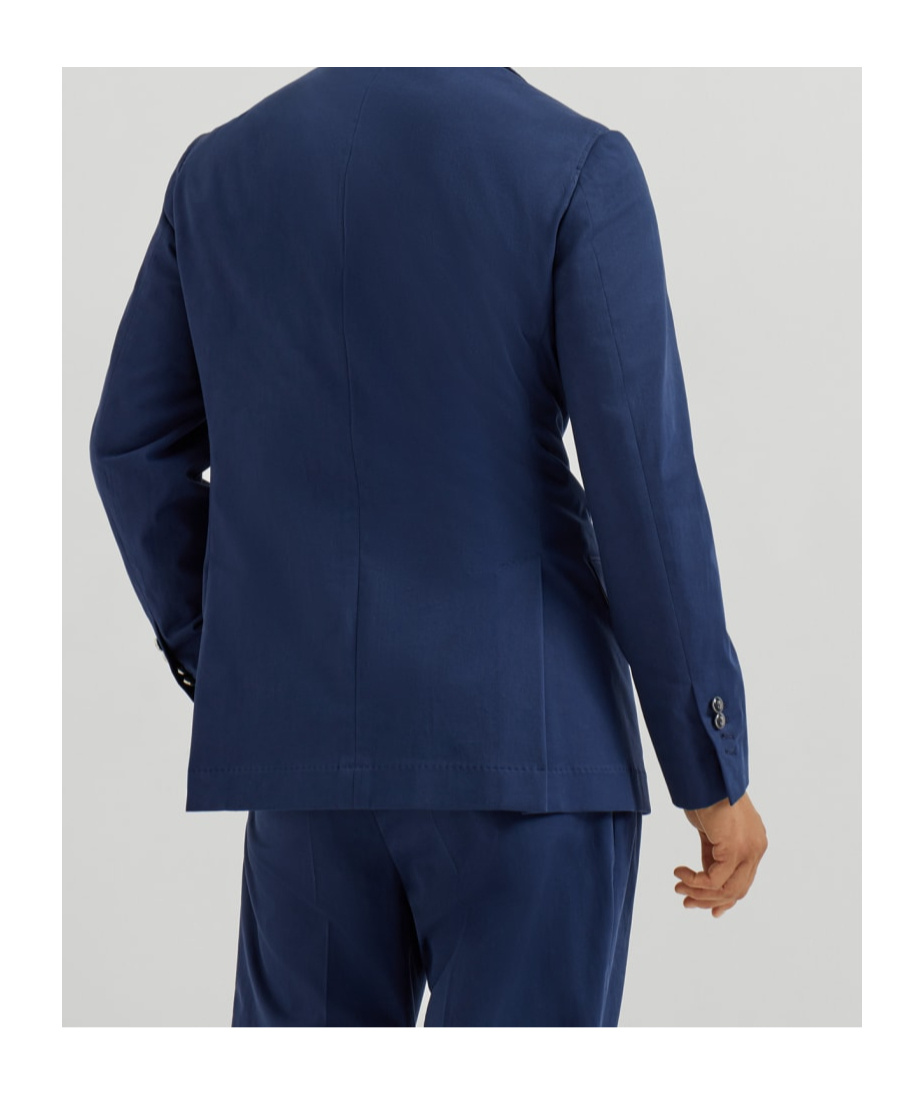 Brunello Cucinelli Double-breasted Blazer In Blue