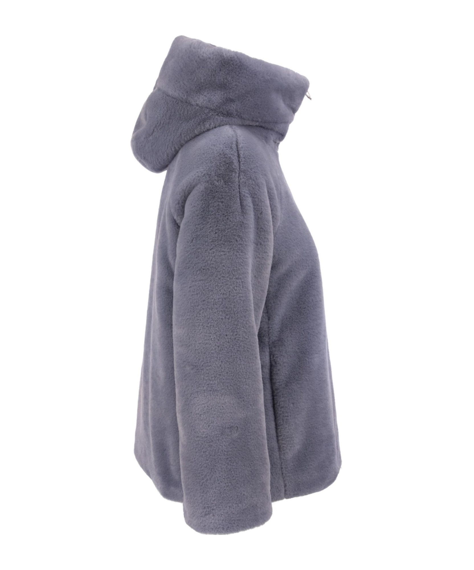 Herno Purple Polyester Jacket In Gray