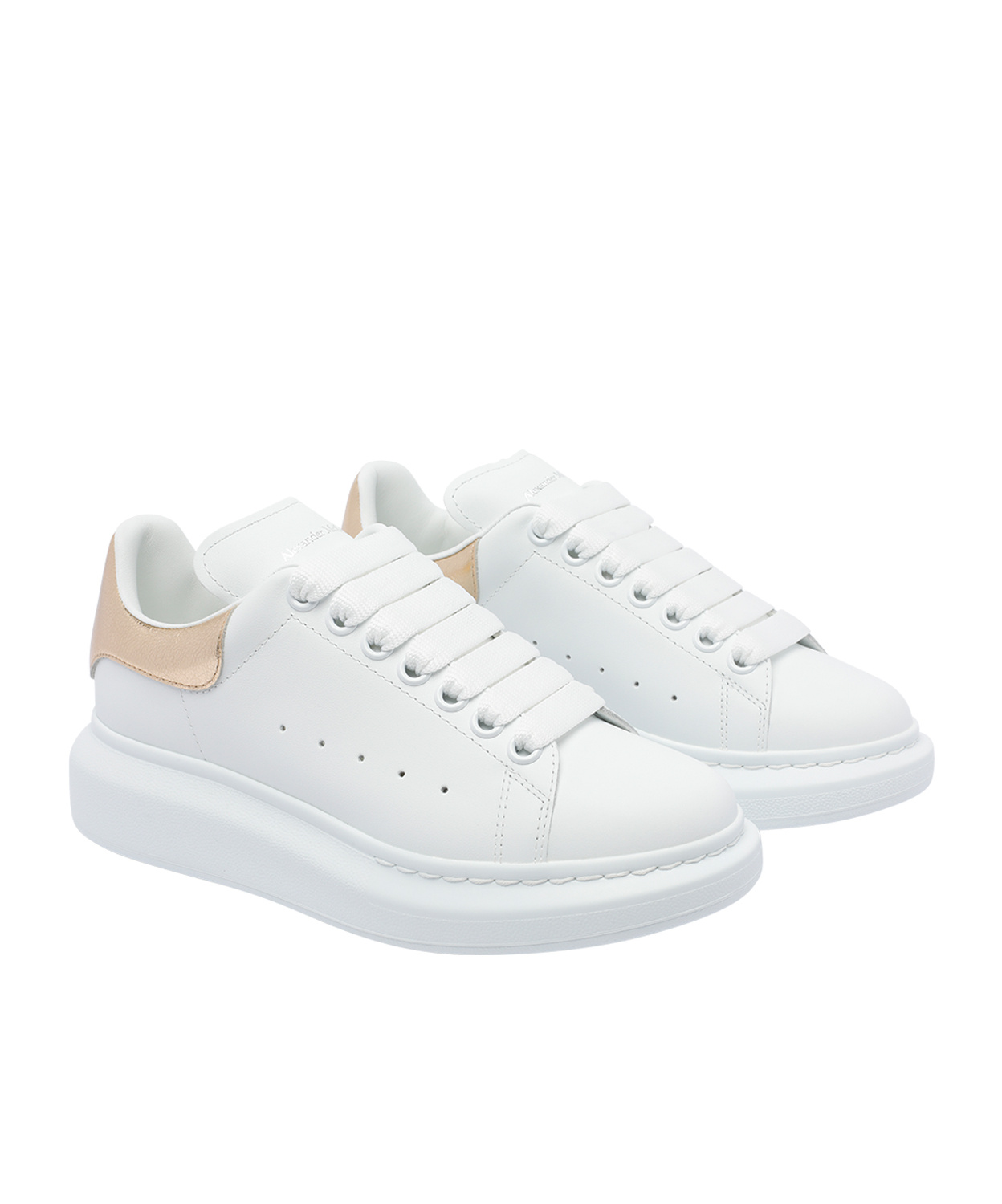 Alexander Mcqueen Oversized Leather Sneakers
