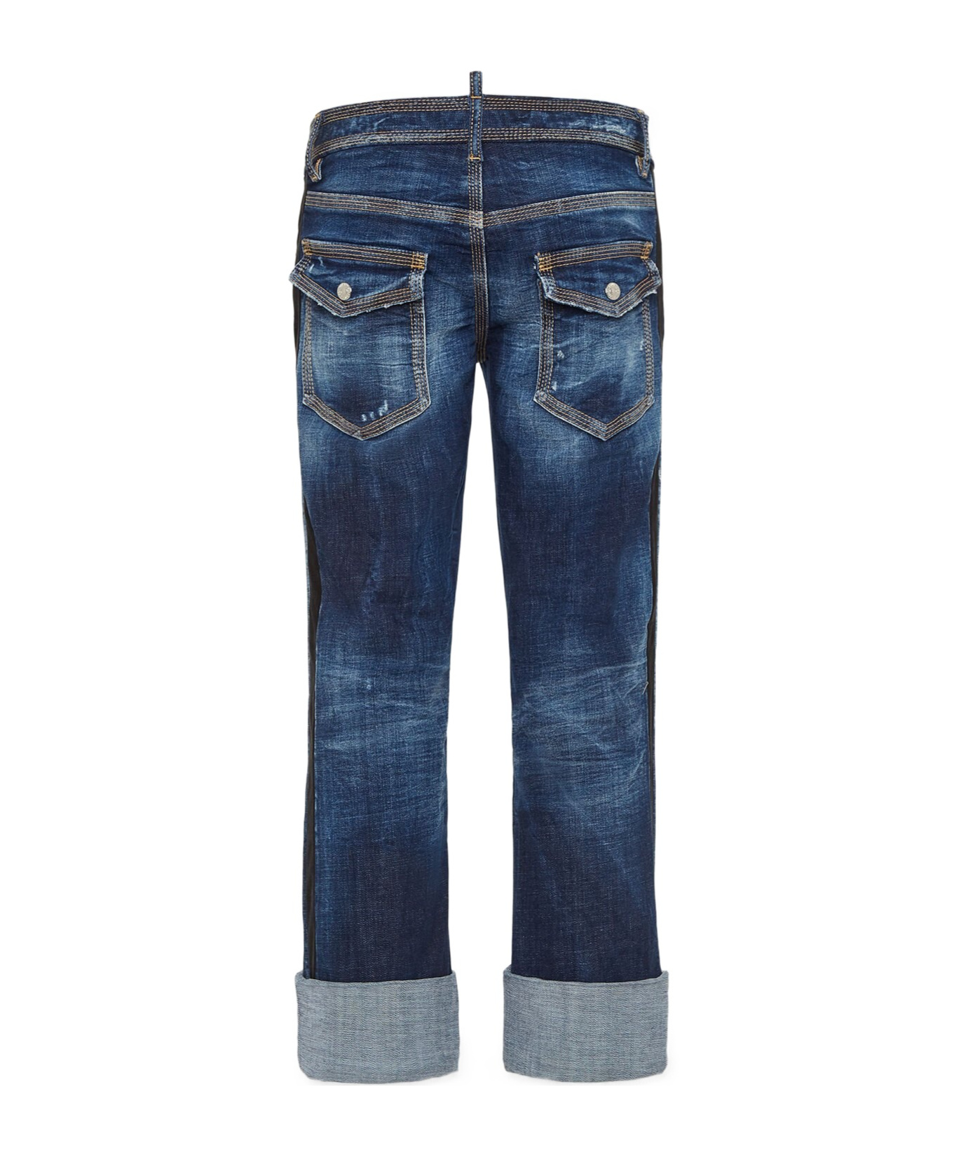 Dsquared2 Jenna Flared Jeans In Blue