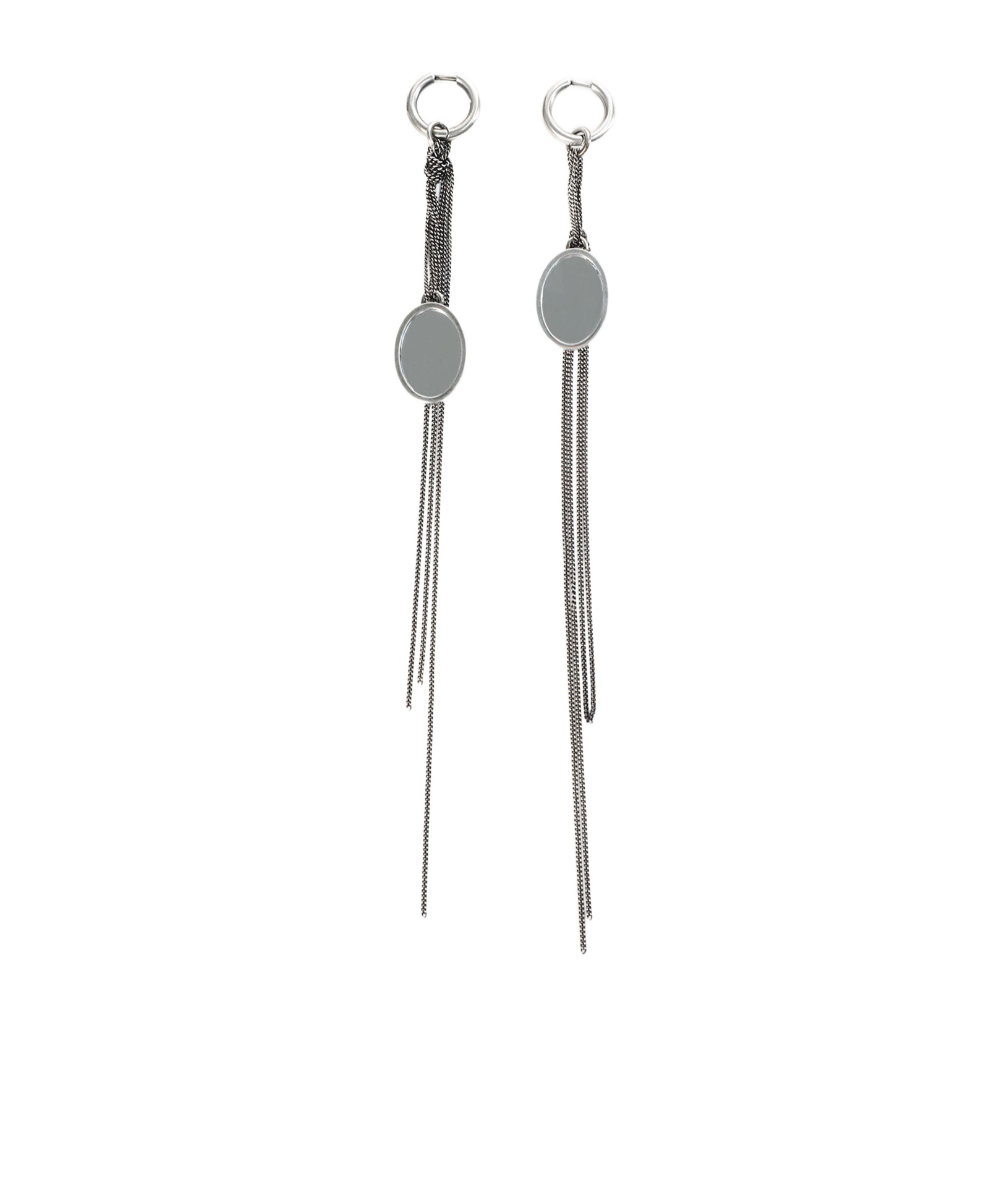 ANN DEMEULEMEESTER ALDA MIRROR EARRINGS