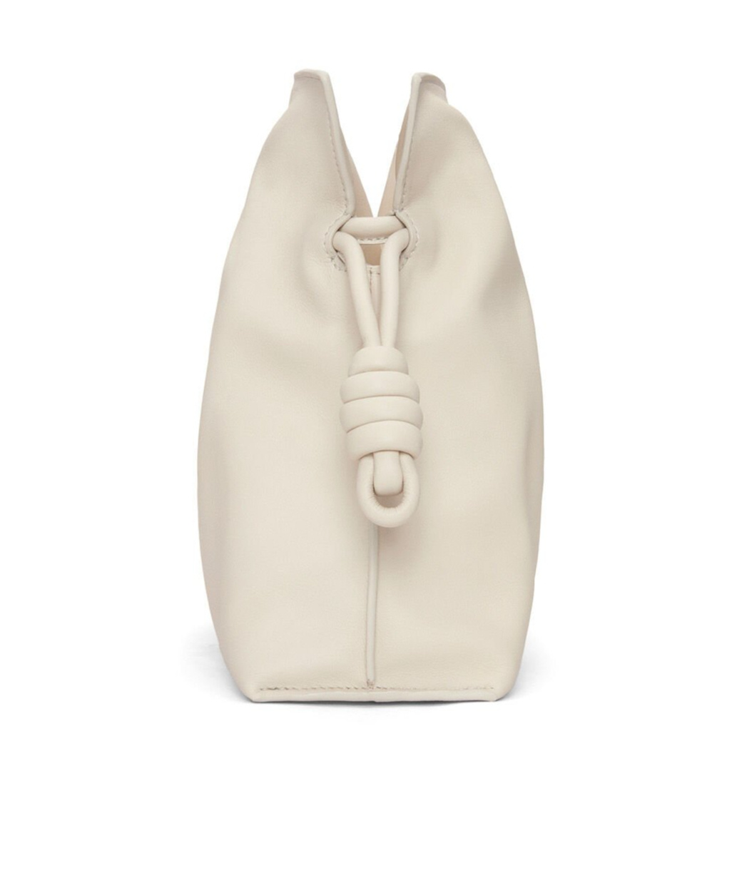 Loewe Flamenco Drawstring Clutch Bag In Nude