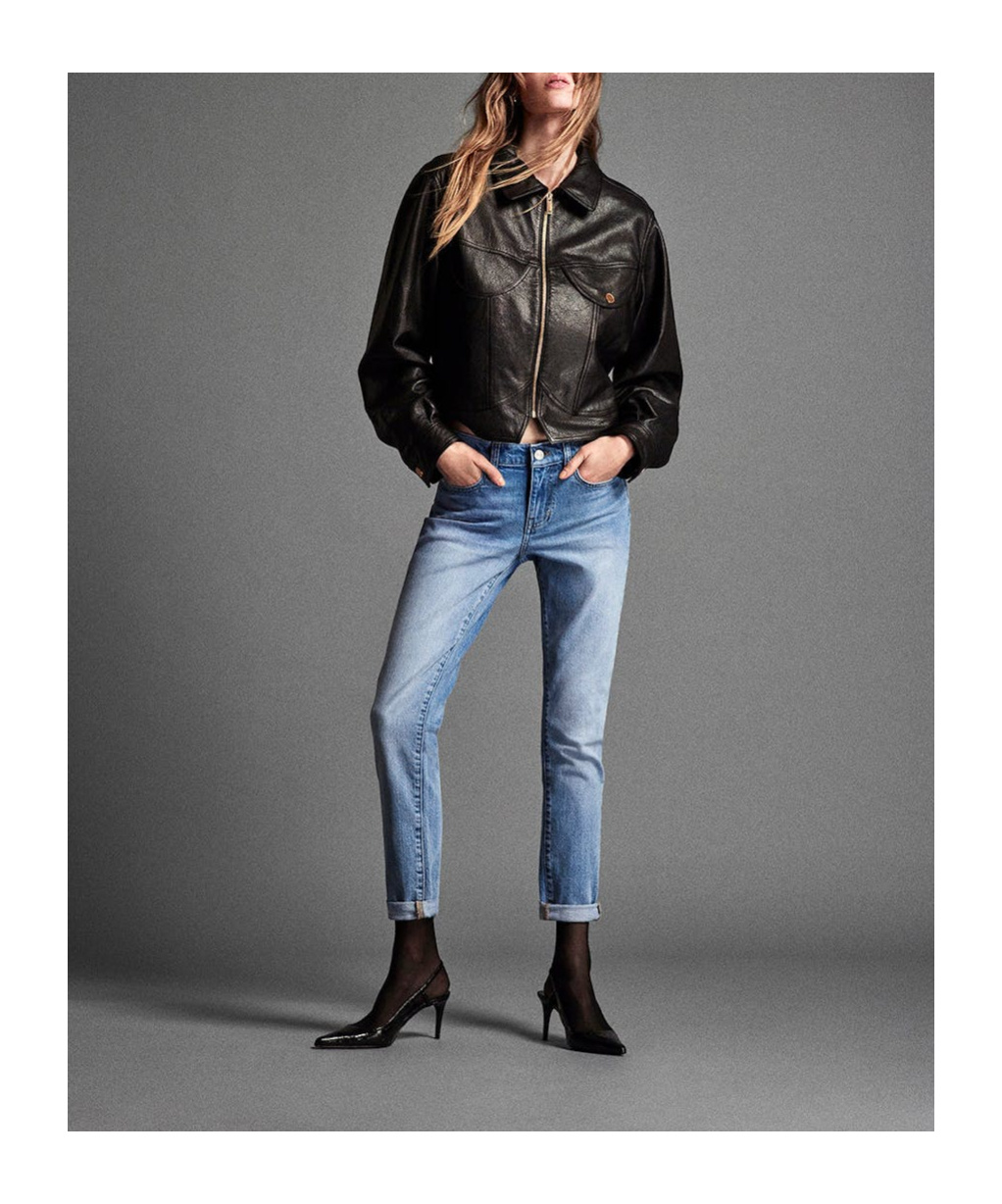 FRAME BELT-LOOP JEANS