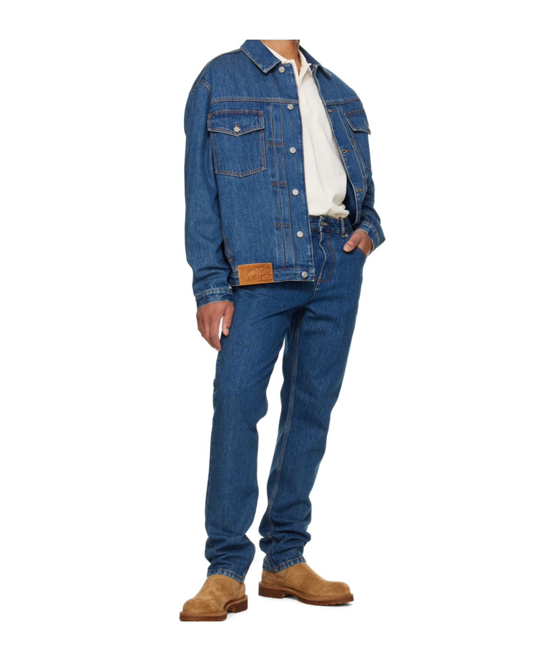 Bally Straight Jeans In Blue