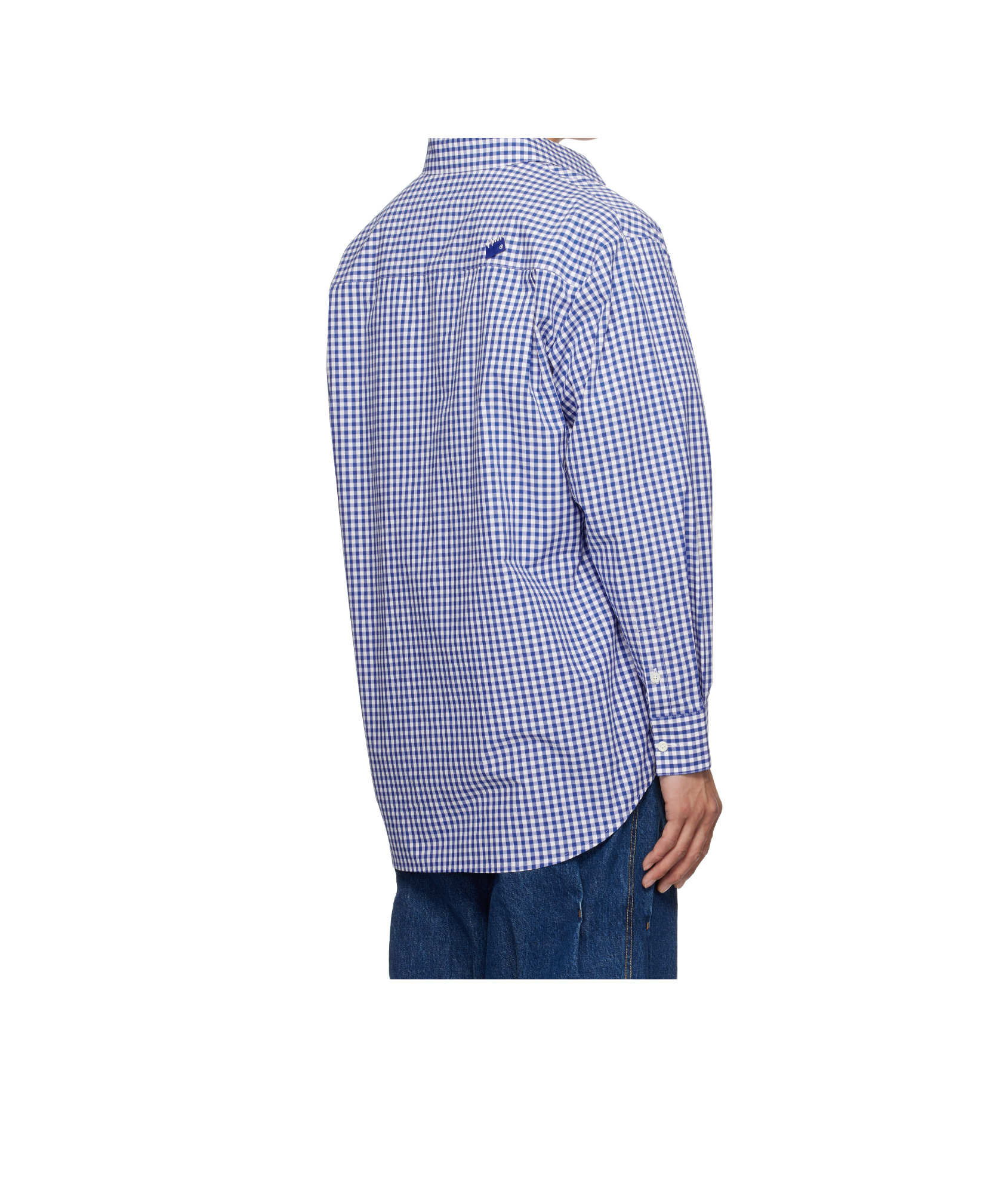 Ader Error Long Sleeve Shirt In Blue