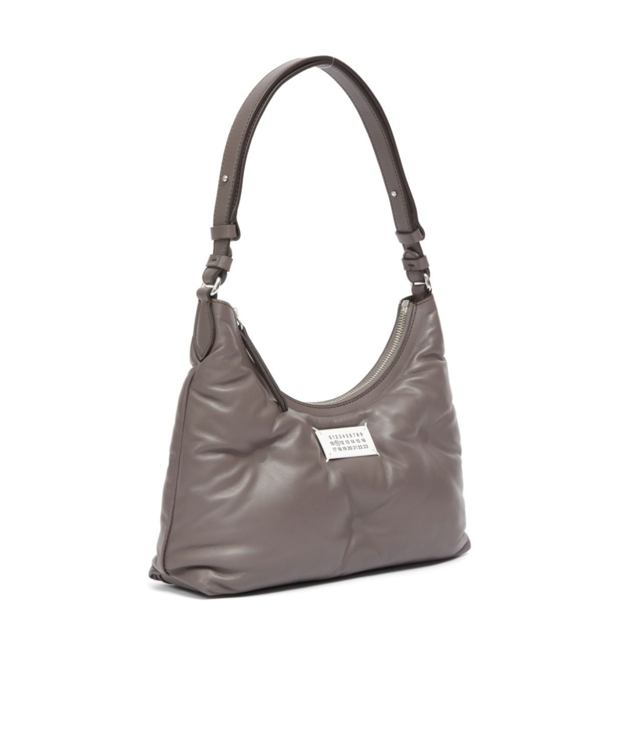 Maison Margiela Small Glam Slam Shoulder Bag In Gray