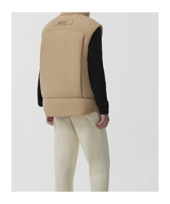 Canada Goose Zippered Down Jacket In Nude