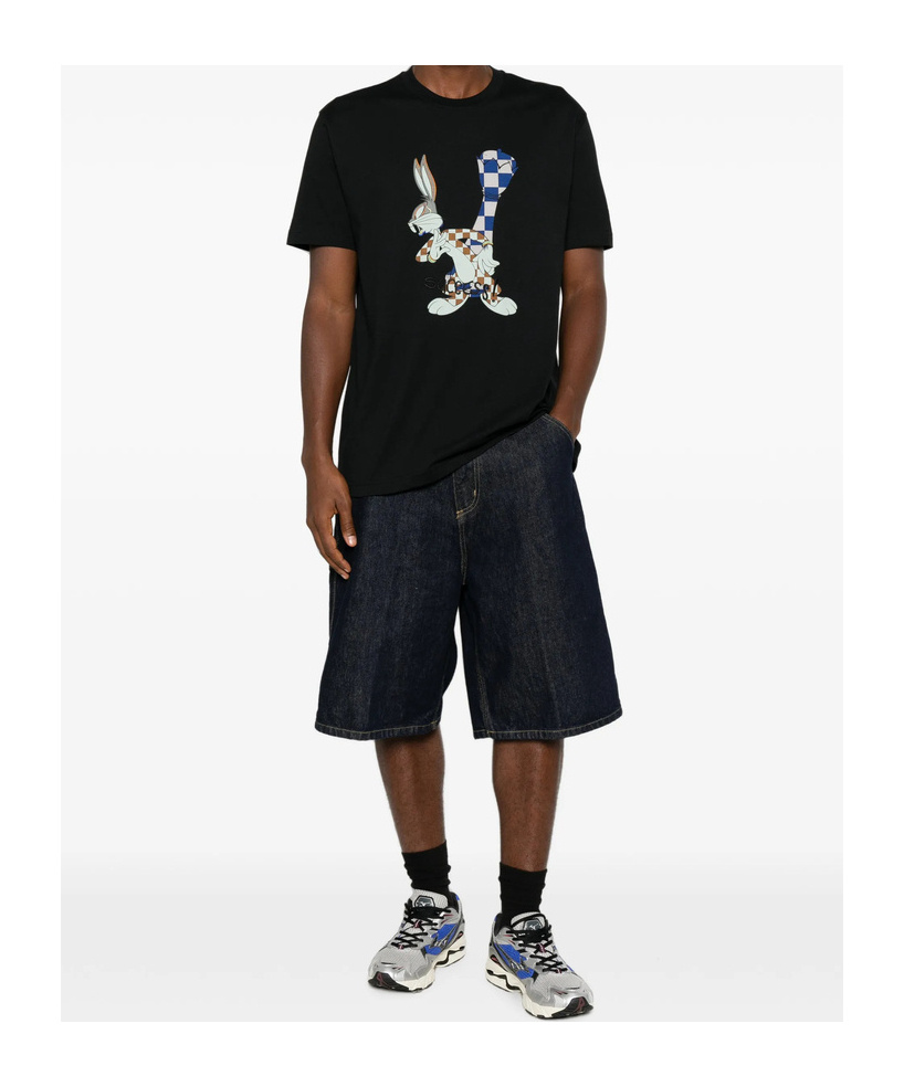 Iceberg Bugs Bunny Oversized T-shirt In Black