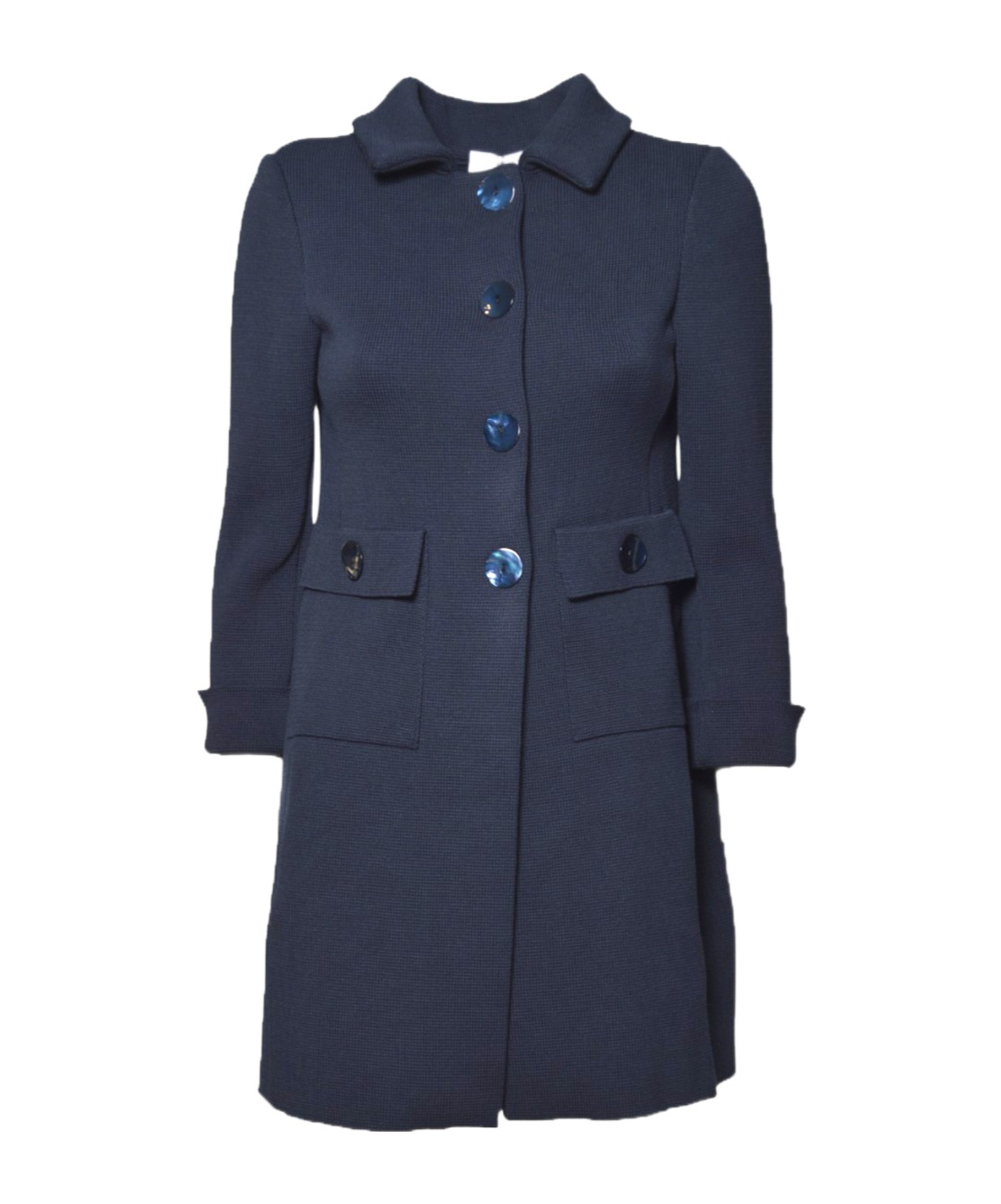 Charlotte Olympia Single-breasted Coat Jacket In Blue