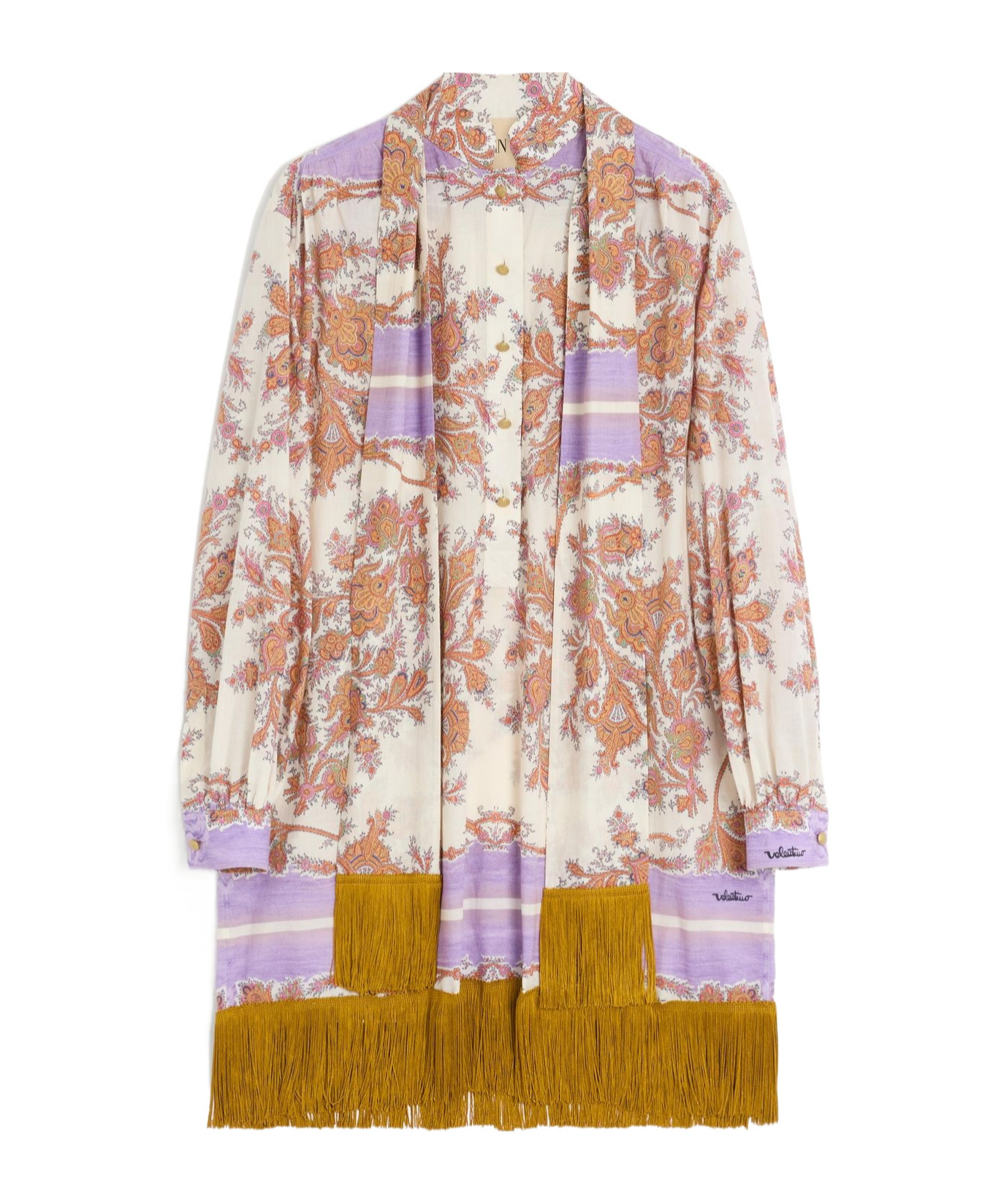 Valentino Minikleid Mit Paisley-print In Multi