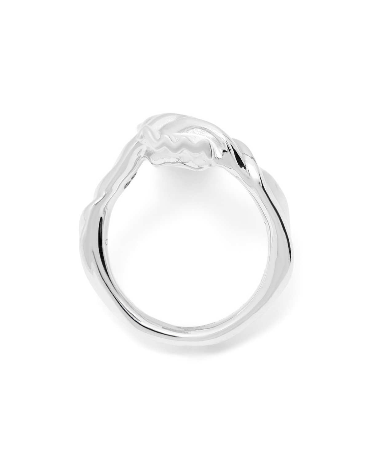 Loewe Knuckle Not Ring In White Gold In White