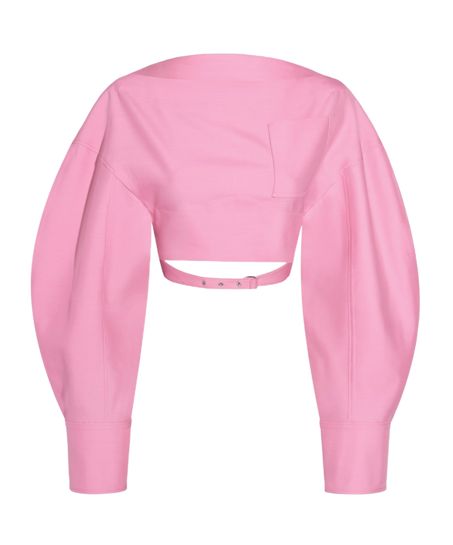 Jacquemus Le Haut Casaco Hollowed Out Blouse In Pink